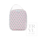 Petite Fleur Pink Square Lunchbox