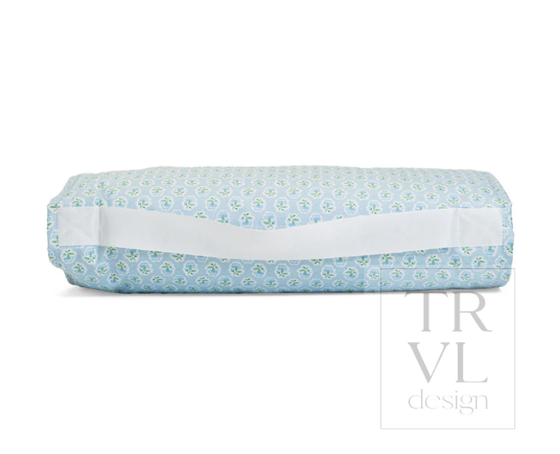 Petite Fleur Blue Nap Mat