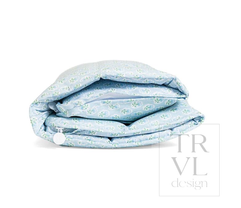 Petite Fleur Blue Nap Mat