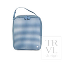 Rodeo Check Indigo Square Lunchbox
