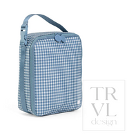 Rodeo Check Indigo Square Lunchbox
