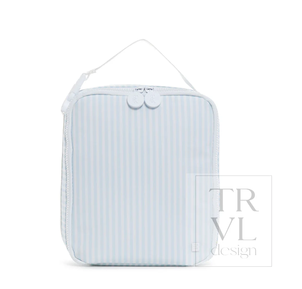 Pimlico Stripe Blue Square Lunchbox