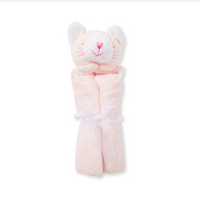 Pink Kitty Blankie Lovey