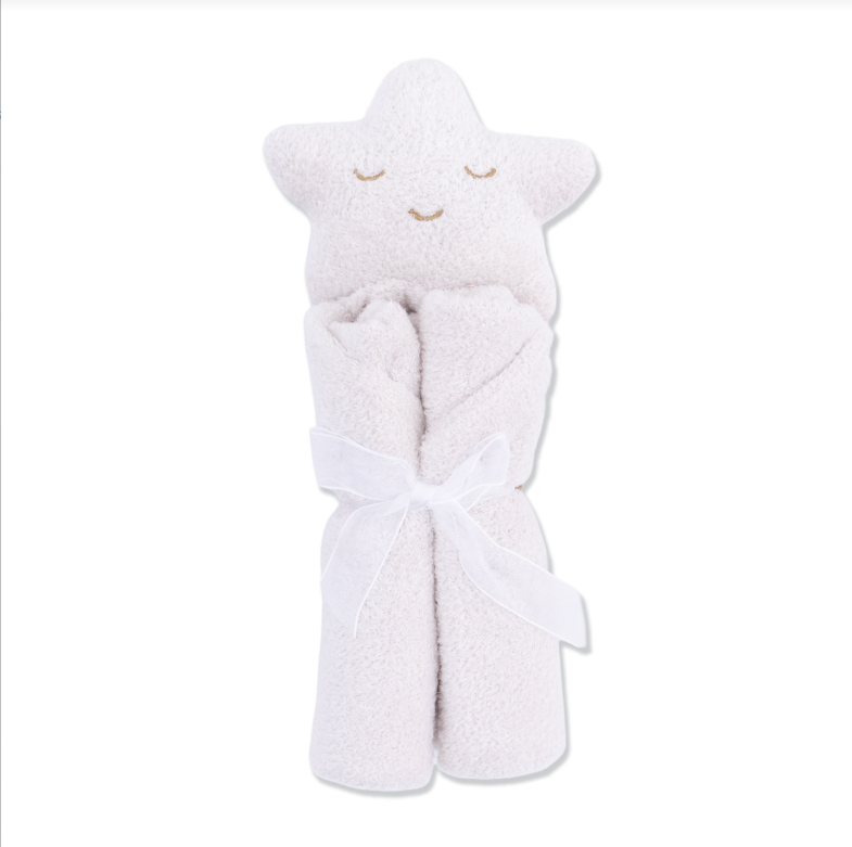 Natural Star Blankie Lovey