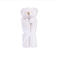 Natural Bear Blankie Lovey