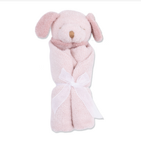 Blush Puppy Blankie Lovey