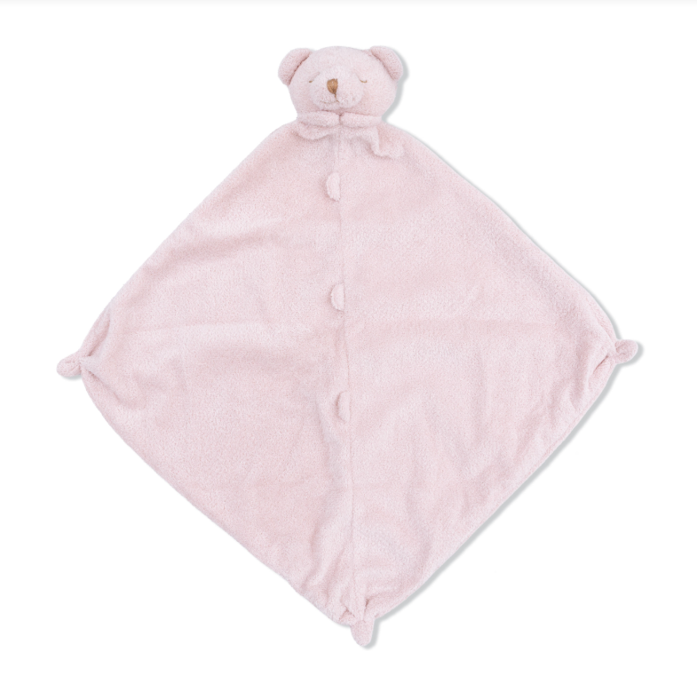Blush Bear Blankie Lovey