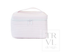 Quilted Pimlico Stripe Pink Train Set