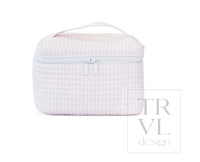 Quilted Pimlico Stripe Pink Train Set