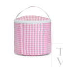Gingham Pink Snack Bag