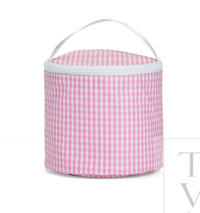 Gingham Pink Snack Bag