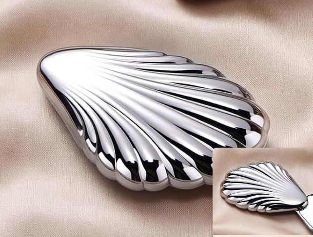 Seashell Mini Compact Mirror