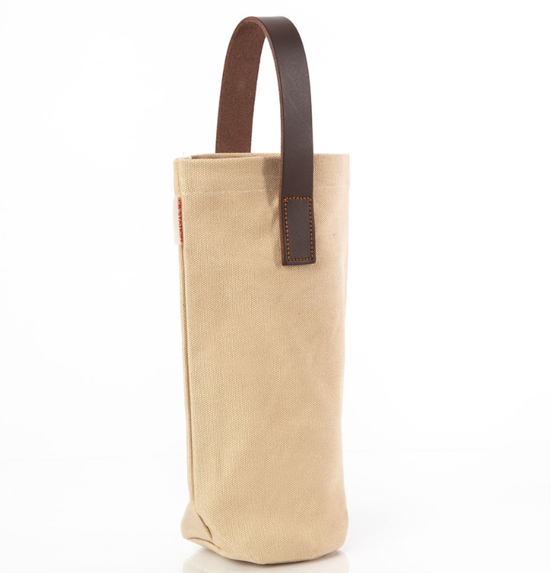 Leather-Grip WIne Tote