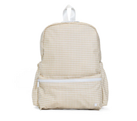 Gingham Khaki 3 Backpack