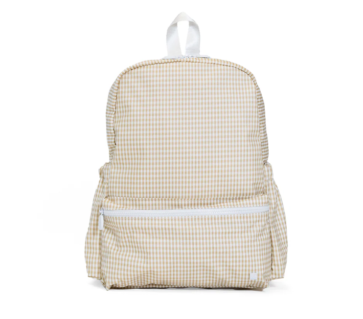 Gingham Khaki 3 Backpack