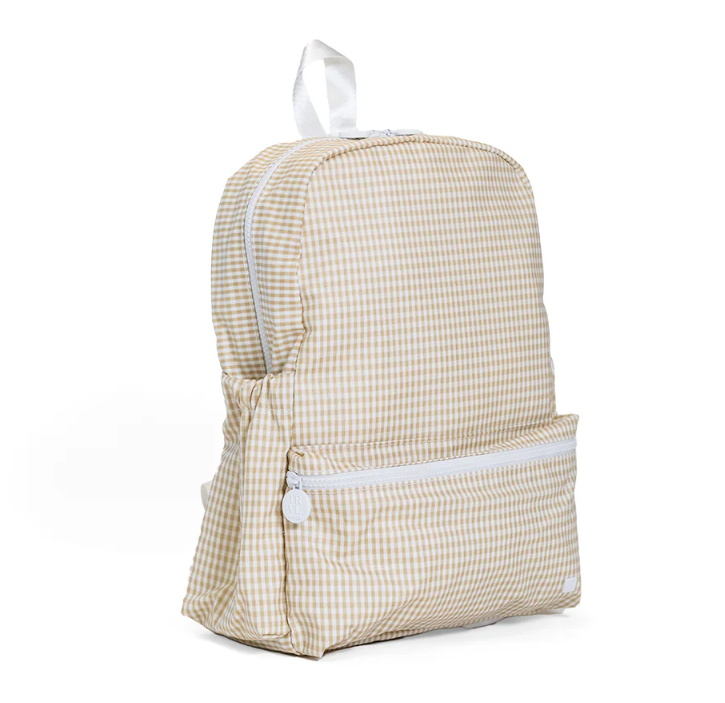 Gingham Khaki 3 Backpack