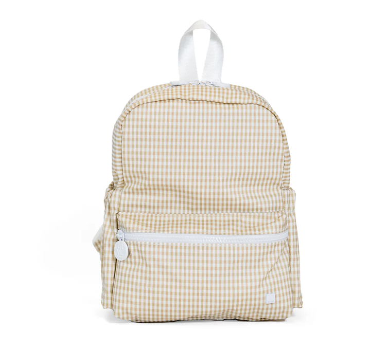 Gingham Khaki 3 Backpack