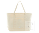 Maxi Coated Canvas Tote