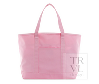 Maxi Coated Canvas Tote