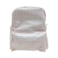 Pimlico Plaid Pink Backpack