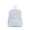 Ribbon Floral Blue Backpack