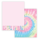 Tie Dye Personalized Stationery