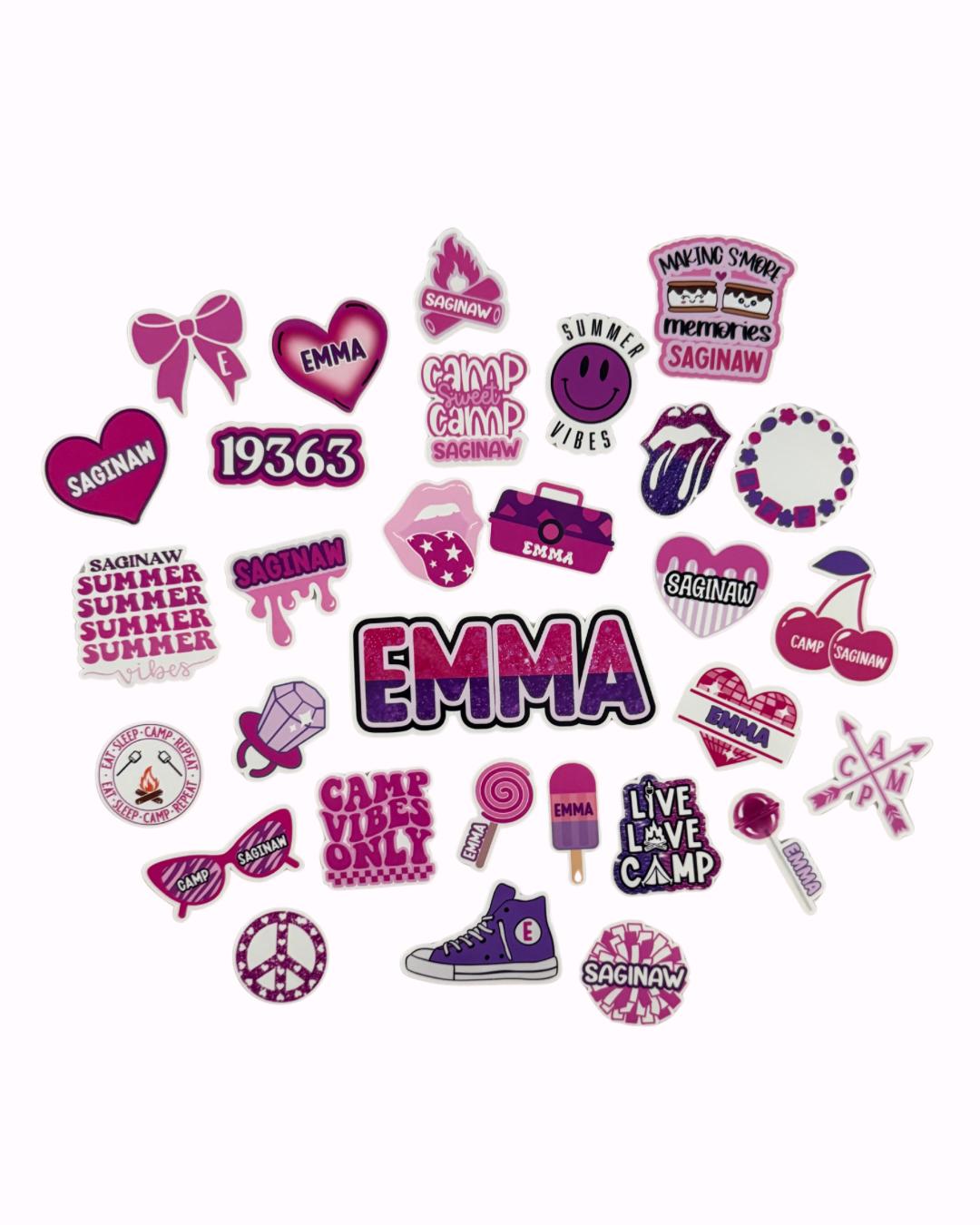 Personalized Name Sticker (Single Name)