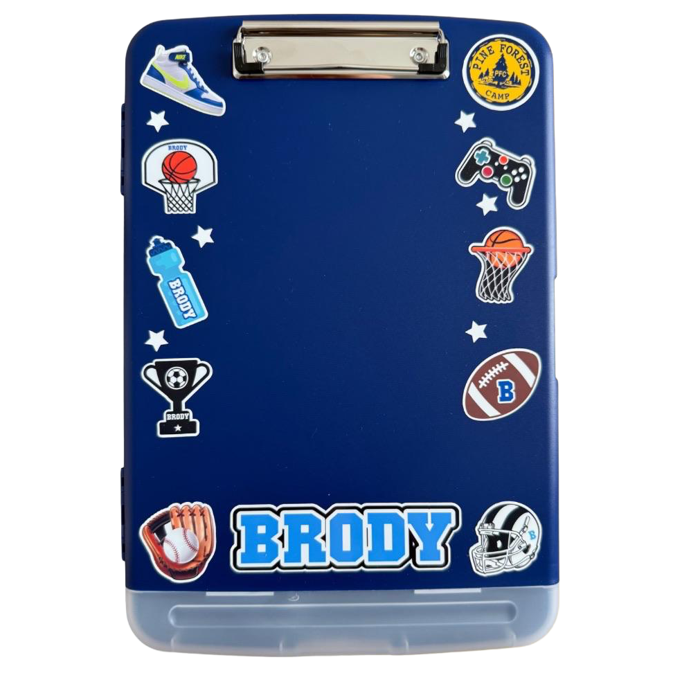 Ultimate Sticker Party 2.0 Personalized Clipboard