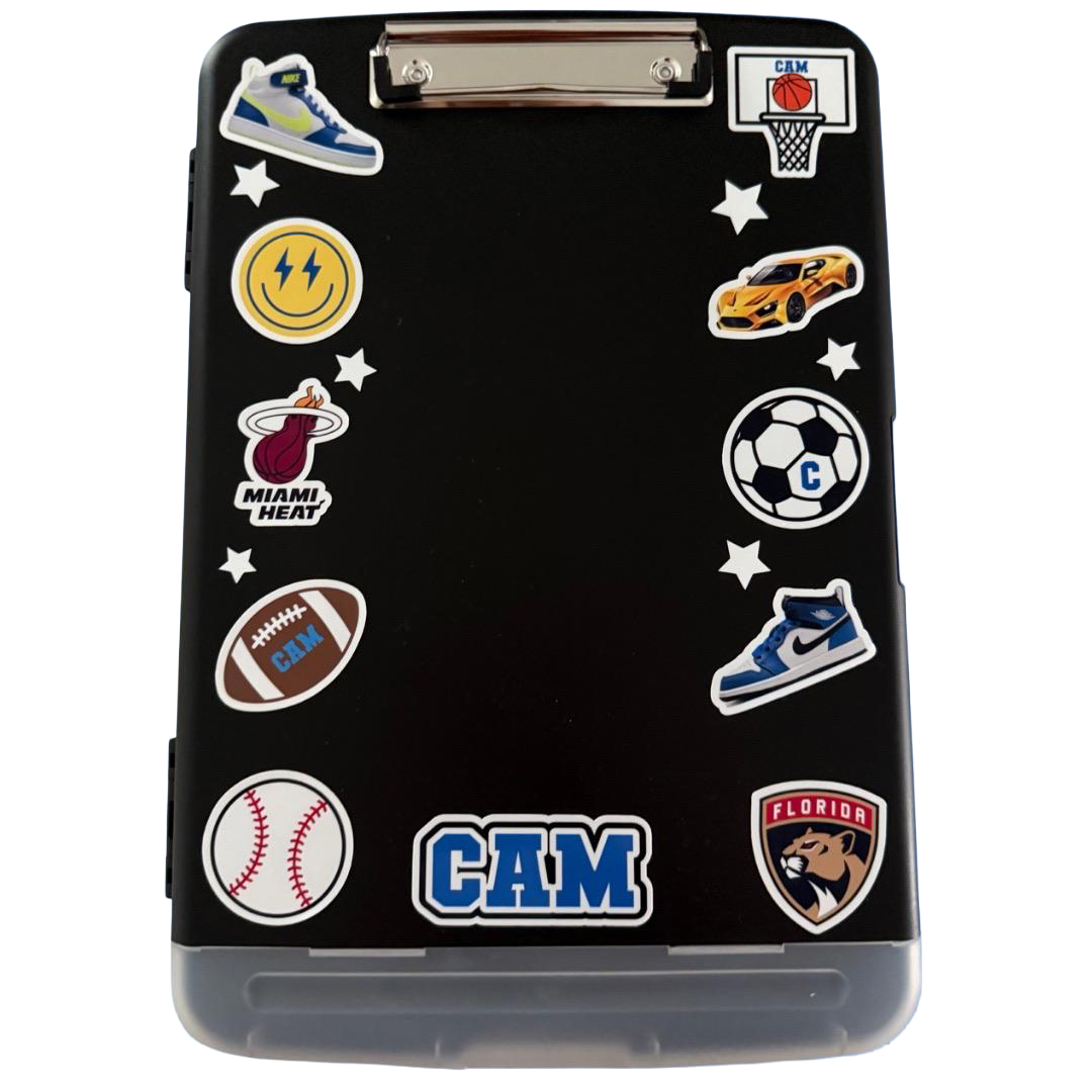 Ultimate Sticker Party 2.0 Personalized Clipboard