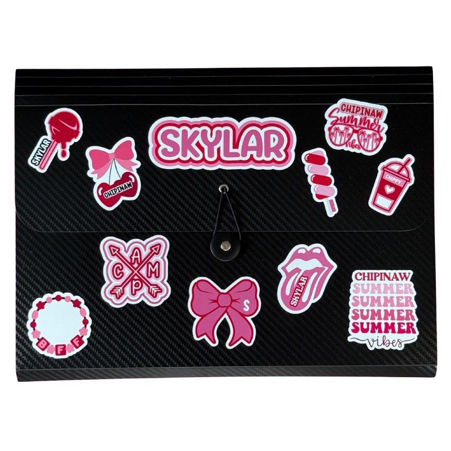 Ultimate Sticker Party 2.0 Stationary Accordion Folder