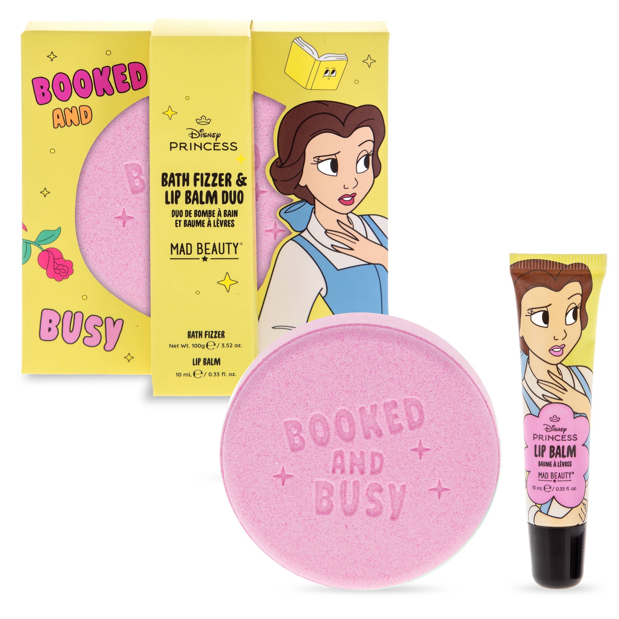Princess Express Yourself Fizzer & Lip Balm - Belle