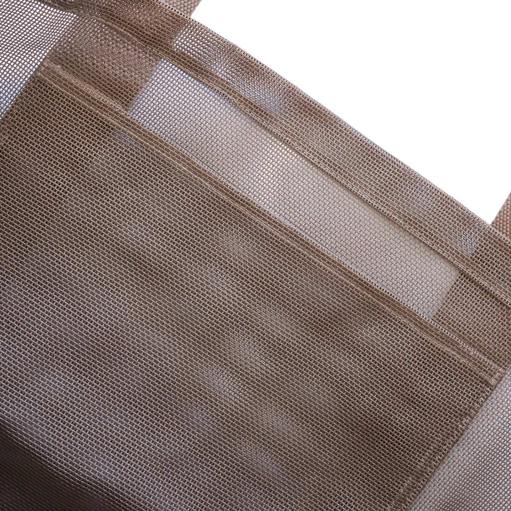 Beach Hauler™ - Mini Mesh Beach Bag – Espresso
