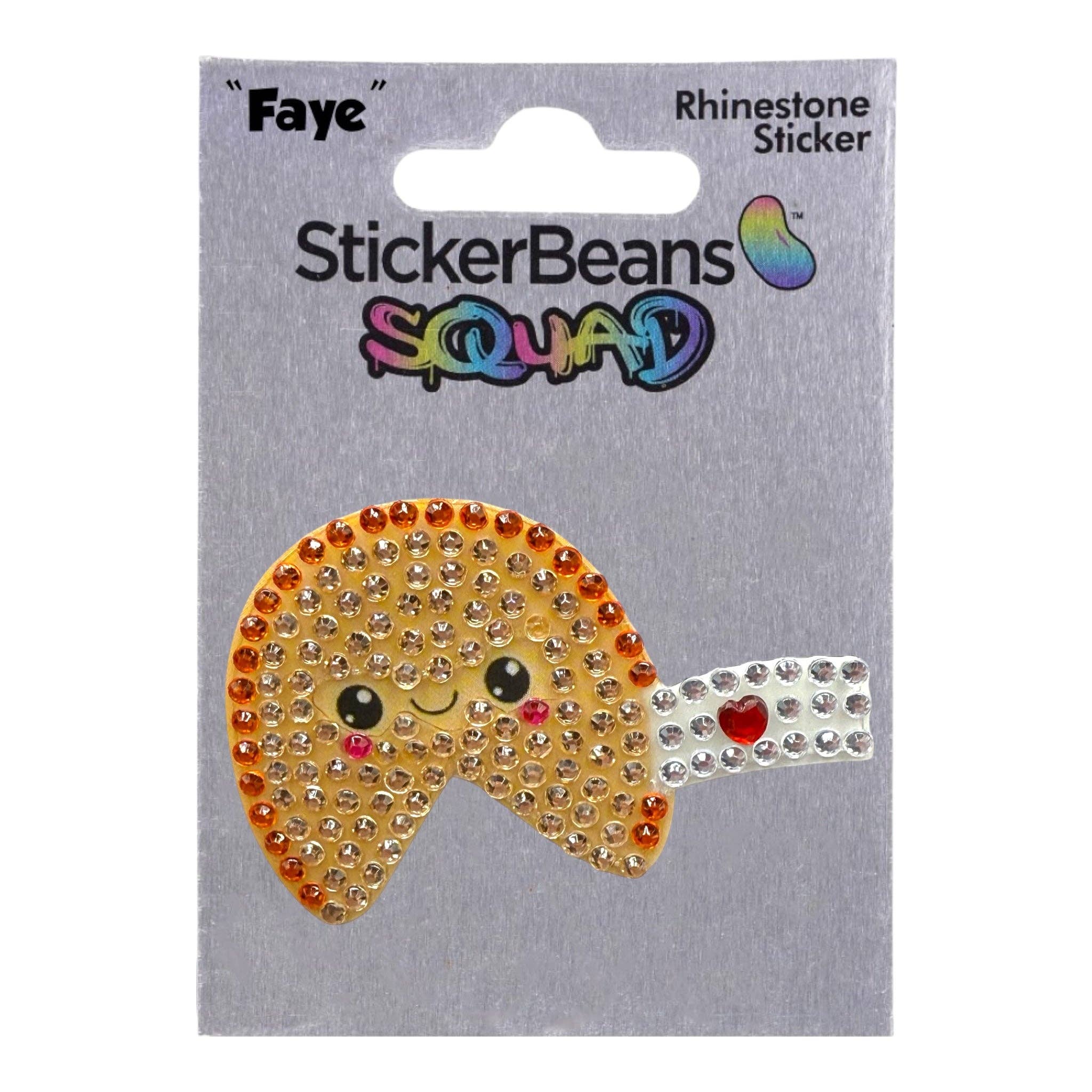 Faye 2" Rhinestone StickerBean