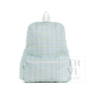 Classic Plaid Green Backpack