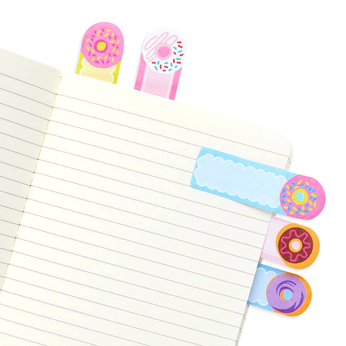 Note Pals Sticky Tabs: Dainty Donuts - 1 Pack