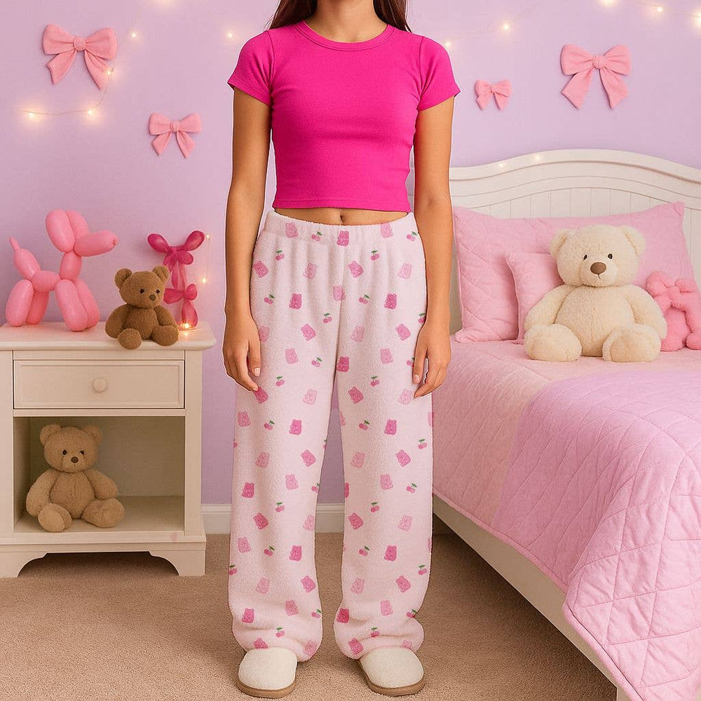 Gummy Crush Fuzzy Lounge Pants