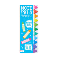 Note Pals Sticky Tabs: Rainbow Crayons - 1 Pack
