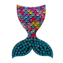 Mermaid Tail 2" Rhinestone StickerBean