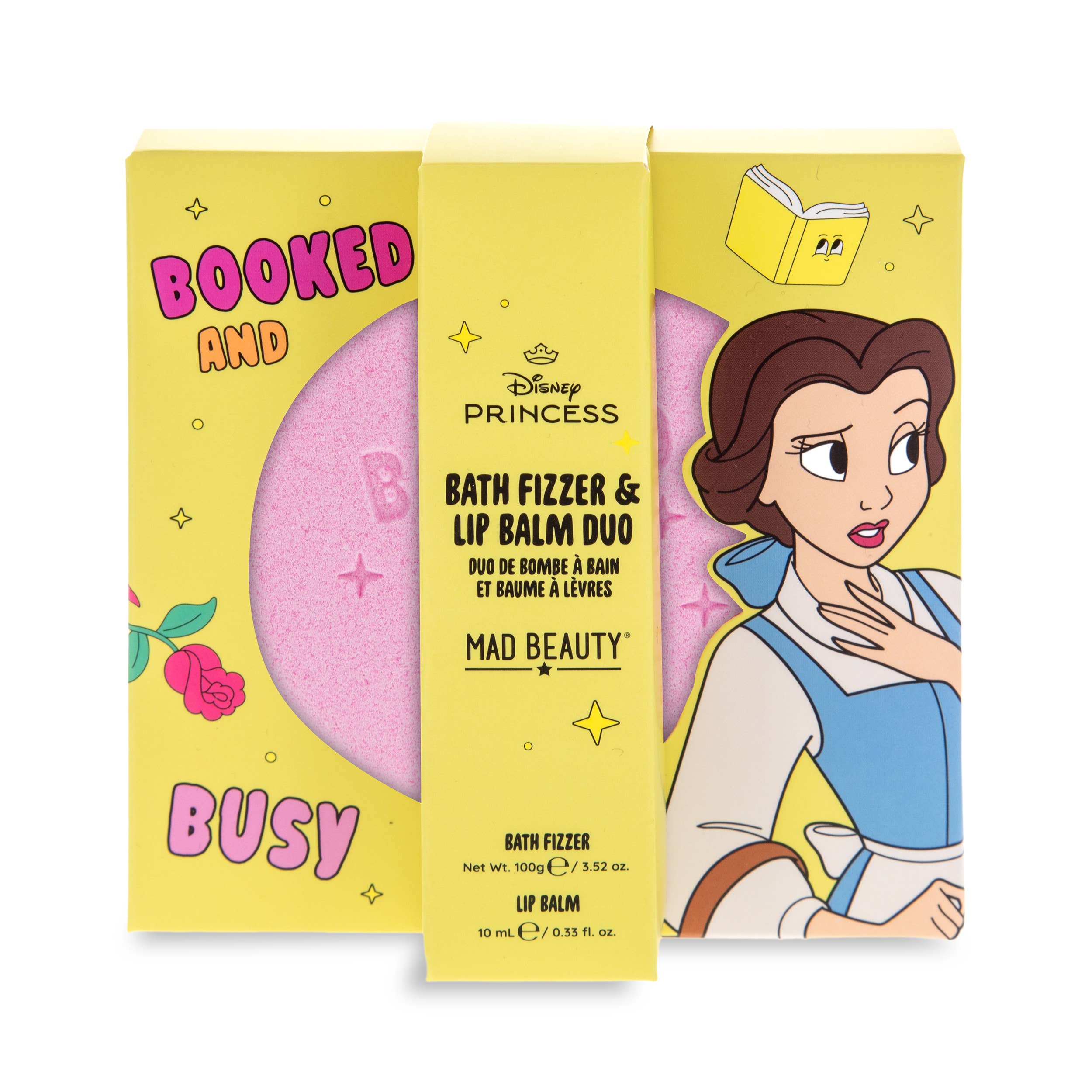 Princess Express Yourself Fizzer & Lip Balm - Belle