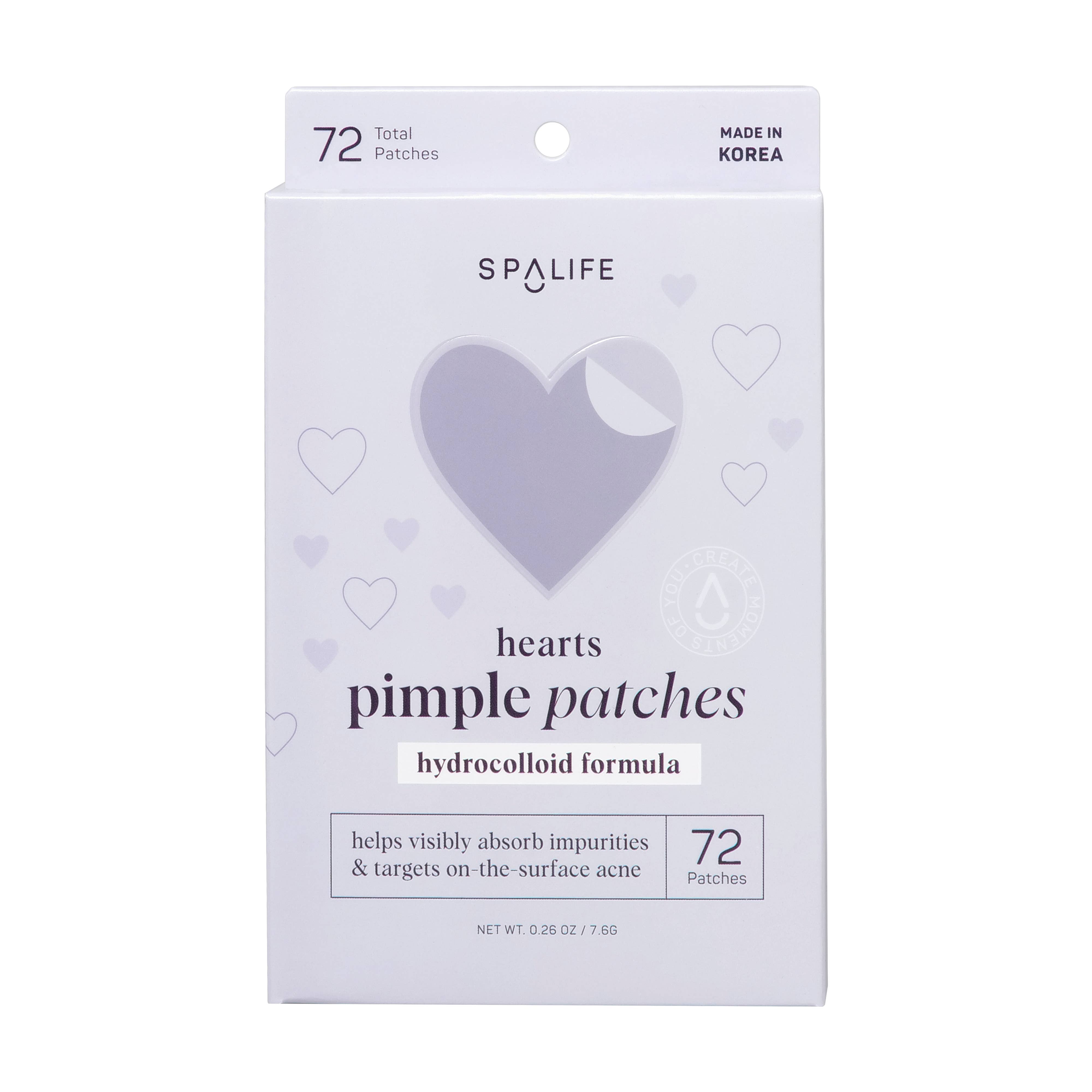 Hydrocolloid Hearts Pimple Patches
