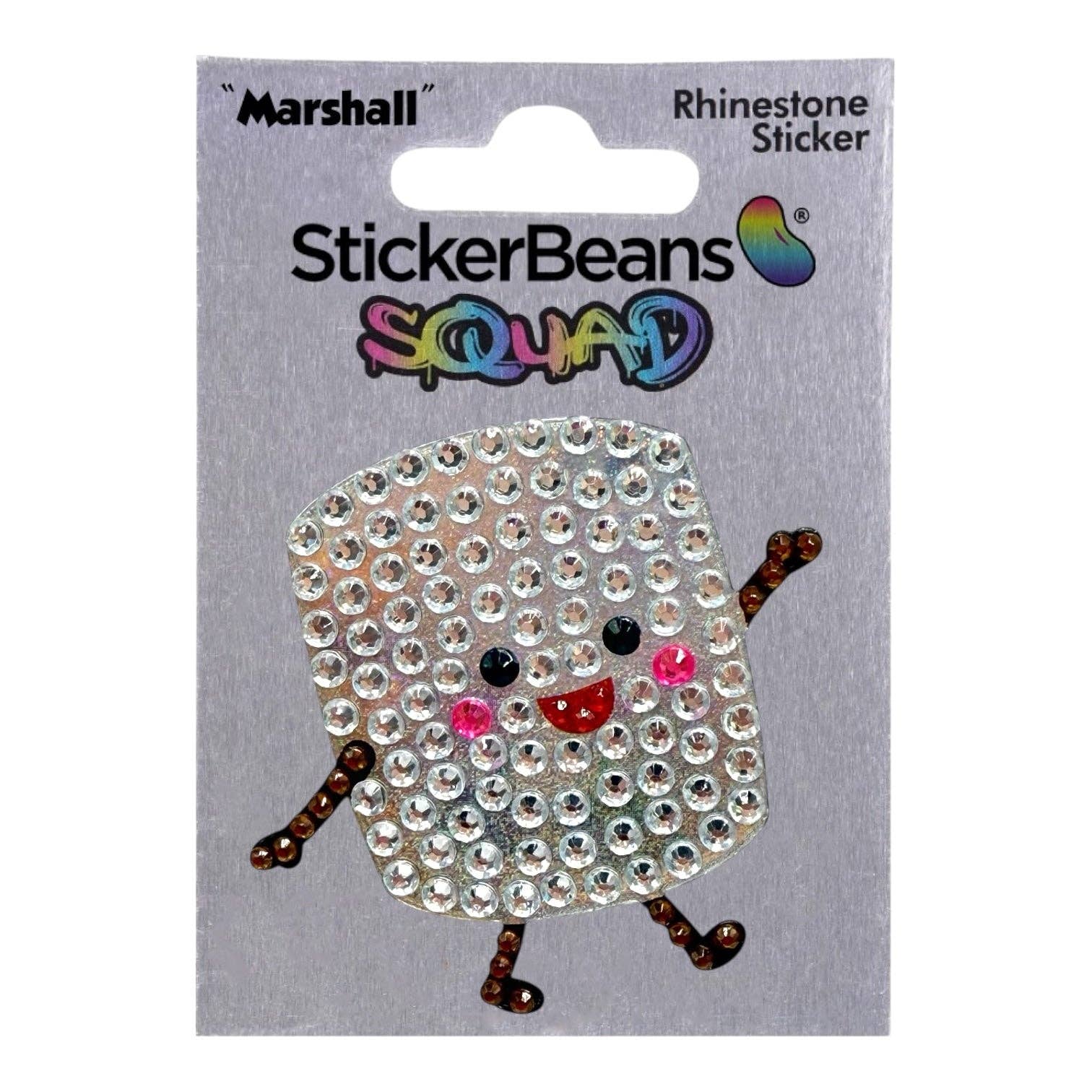 Marshall 2" Rhinestone Sticker
