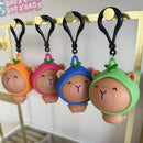 Fo Sqweezy Capybara Squish Keychains