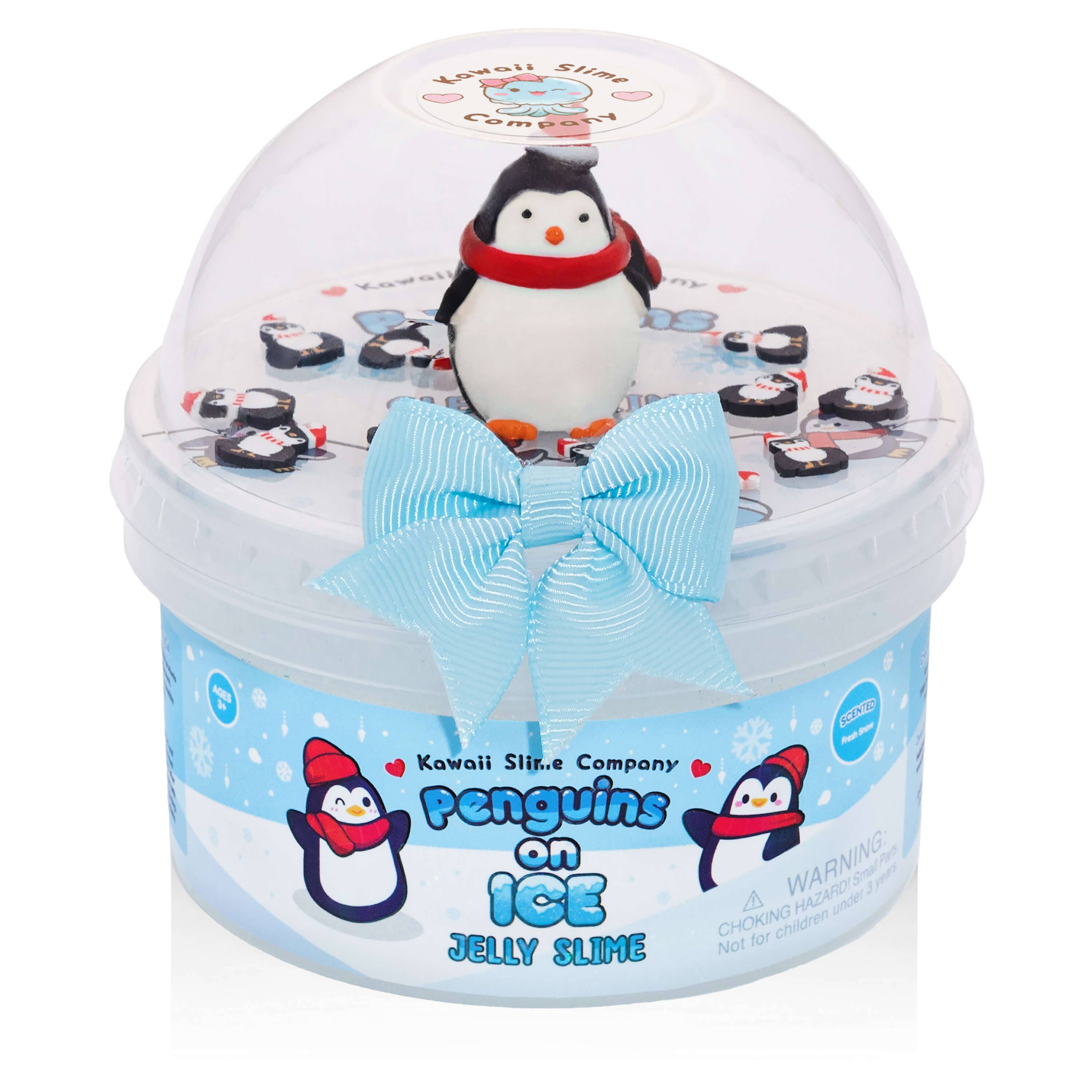 Penguins On Ice Jelly Signature Dome™ Slime (4pcs/case)