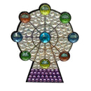 Ferris Wheel 2" Rhinestone StickerBean