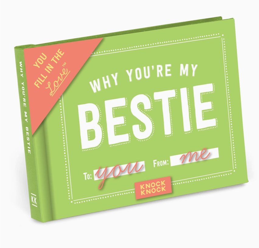 Why You're My Bestie Fill In Book