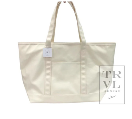 Medium Coated Canvas Tote