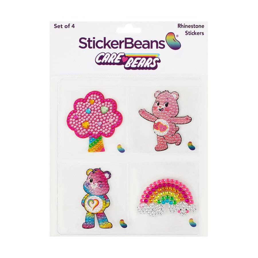 Care Bears Set of 4 StickerBeans Rainbow