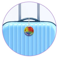 I LOVE CAMP Bag Tag StickerBeans
