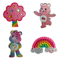 Care Bears Set of 4 StickerBeans Rainbow