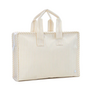 Pimlico Stripe Sand Overnight Tote
